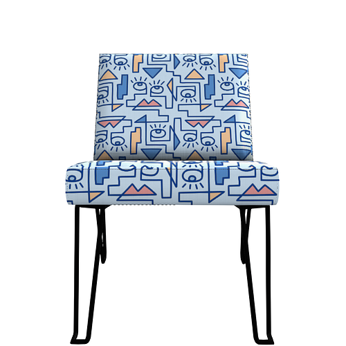 Visage statement chair